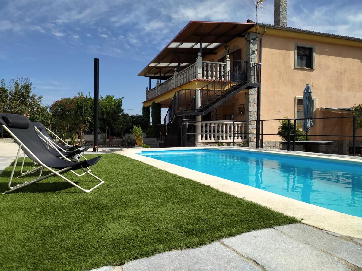 Casa Rural Mi Descanso Valdefuentes de Sangusín Exterior foto
